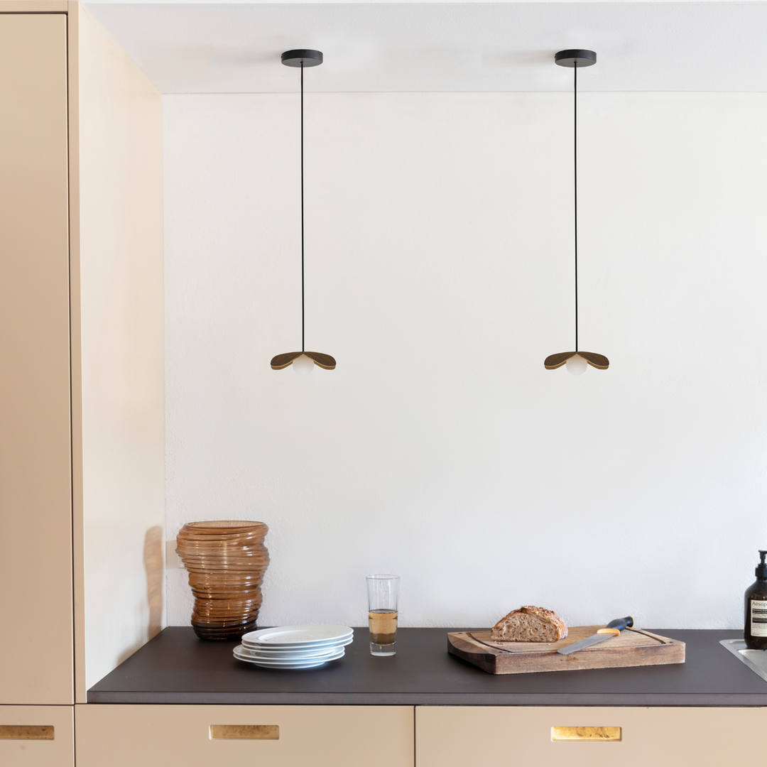 Forget Me Not mini lampeskjerm-Takpendler-Umage-Natur eik-2219-Lightup.no