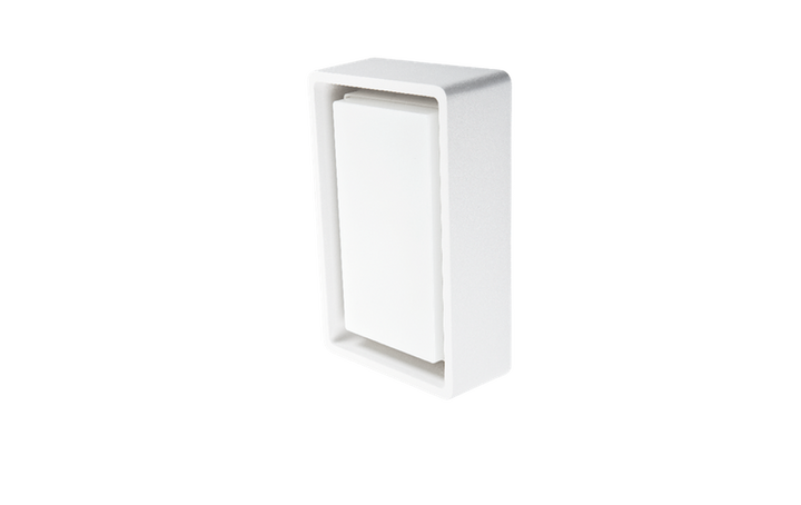 Frame mini vegglampe 6,5W 3000 Kelvin IP66 Dimbar-Utebelysning vegg veggskjold-Sg Armaturen As-Hvit-3100423-Lightup.no