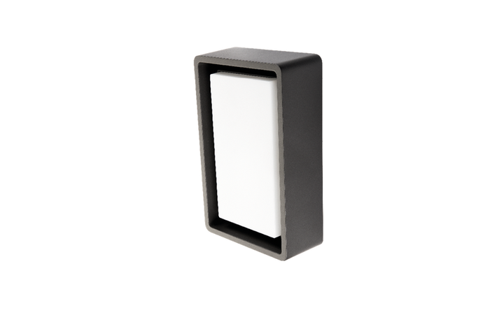 Frame mini vegglampe 6,5W 3000 Kelvin IP66 Dimbar-Utebelysning vegg veggskjold-Sg Armaturen As-Grafitt-3100425-Lightup.no