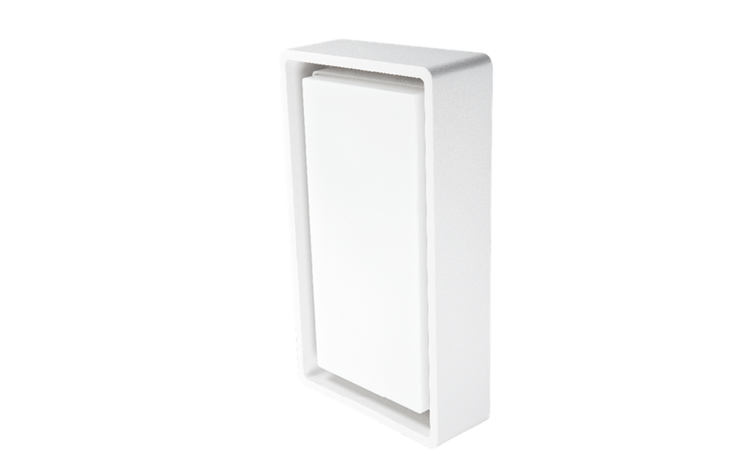 Frame vegg/taklampe 8W LED-Utebelysning vegg veggskjold-Sg Armaturen As-Hvit-3100426-Lightup.no