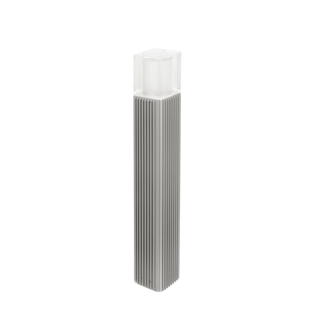 Frigga pullert 2147 85 cm-Utebelysning pullert-Norlys-Aluminium-2147AL-Lightup.no