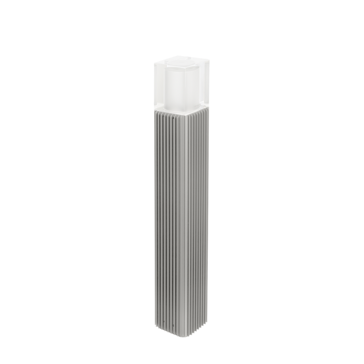 Frigga pullert 2147 85 cm-Utebelysning pullert-Norlys-Svart-2147BL-Lightup.no