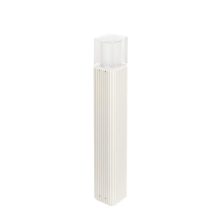 Frigga pullert 2147 85 cm-Utebelysning pullert-Norlys-Hvit-2147WH-Lightup.no