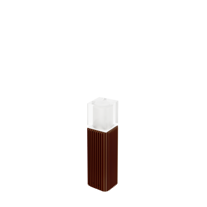 Frigga pullert 2148 50 cm-Utebelysning pullert-Norlys-Corten-2148CS-Lightup.no