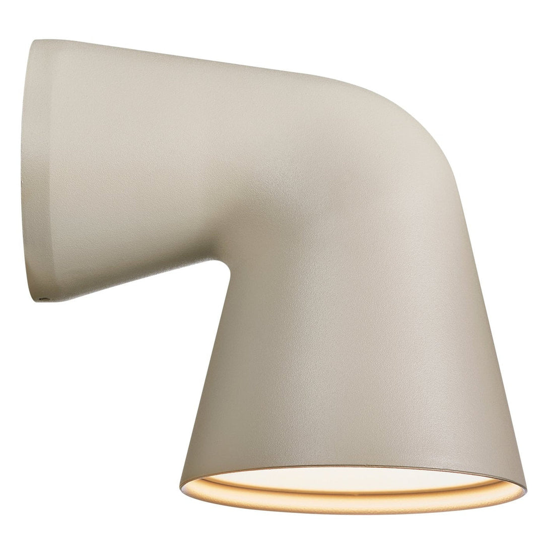 Front single vegglampe IP44 GU10-Utebelysning vegg klassisk-Nordlux-Svart-46801003-Lightup.no