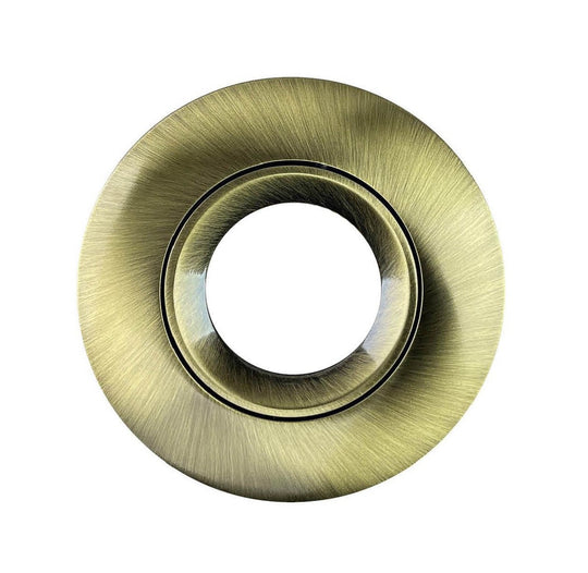 Front til E95 IsoSafe lavtbyggende downlight-Downlight tilbehør-NorDesign-Børstet Aluminium-491950003-Lightup.no