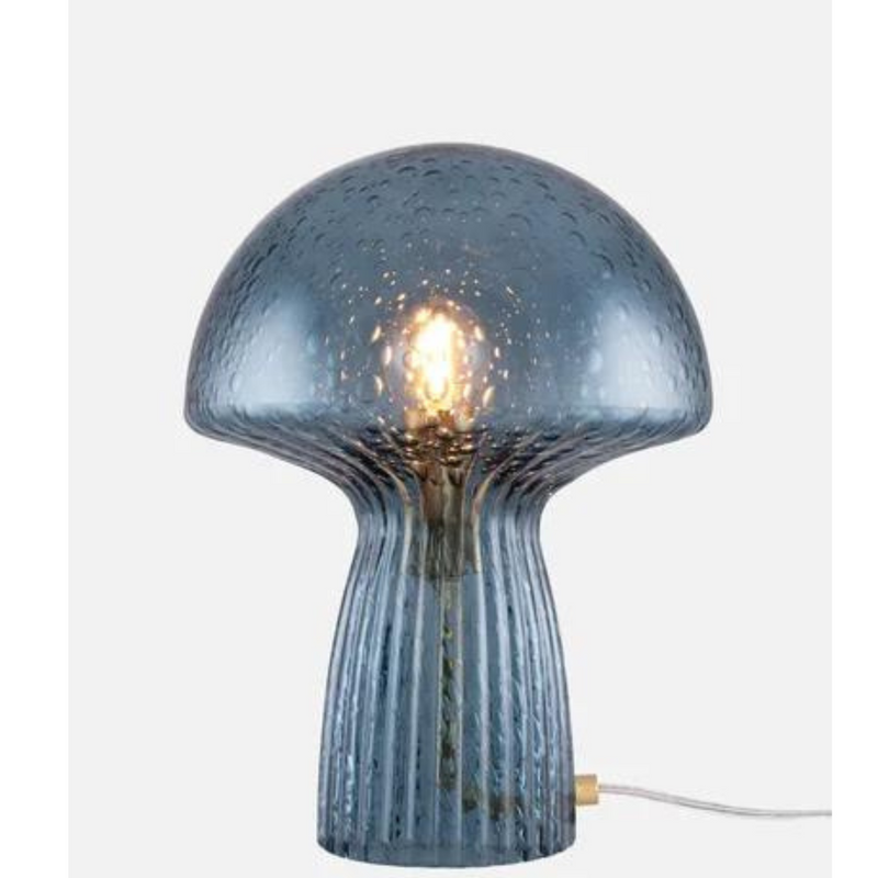 Fungo 22 Bordlampe - Special edition-Bordlamper-Globen Lighting-Blå swirl-Gbl-621409-Lightup.no