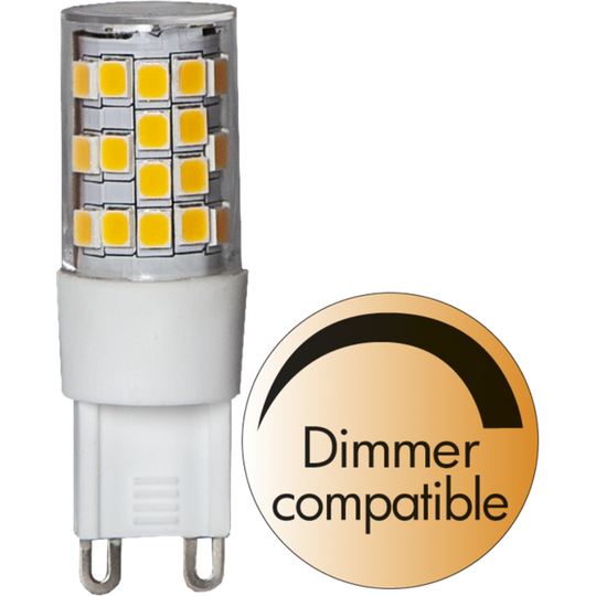 G9 led dimbar 3,6W 2700K-LED-pærer G9 sokkel-Star Trading-0344-09-02-Lightup.no