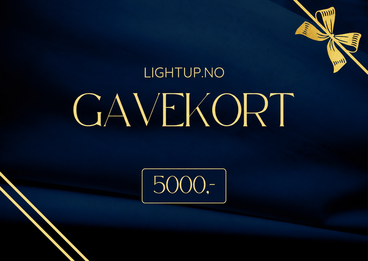 Gavekort-Gavekort-Lightup.no-5000.0-Lightup.no