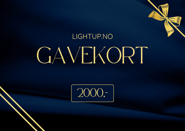 Gavekort-Gavekort-Lightup.no-2000,00kr-Gavekort2000-Lightup.no