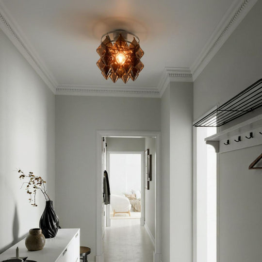 Gemma takplafond-Taklamper-By Rydens-Børstet stål / brun-Brs-4202710-5500-Lightup.no