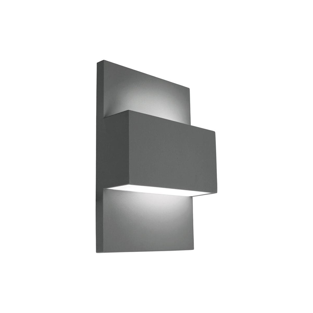 Geneva LED-Utebelysning vegg opp og ned-Norlys-Aluminium-3101697-Lightup.no