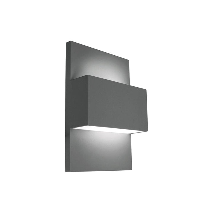 Geneva LED-Utebelysning vegg opp og ned-Norlys-Aluminium-3101697-Lightup.no