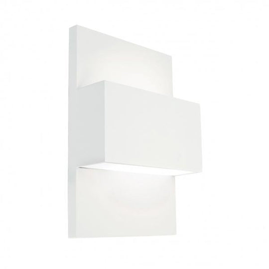 Geneve 874-Utebelysning vegg opp og ned-Norlys-Hvit-3101696-Lightup.no
