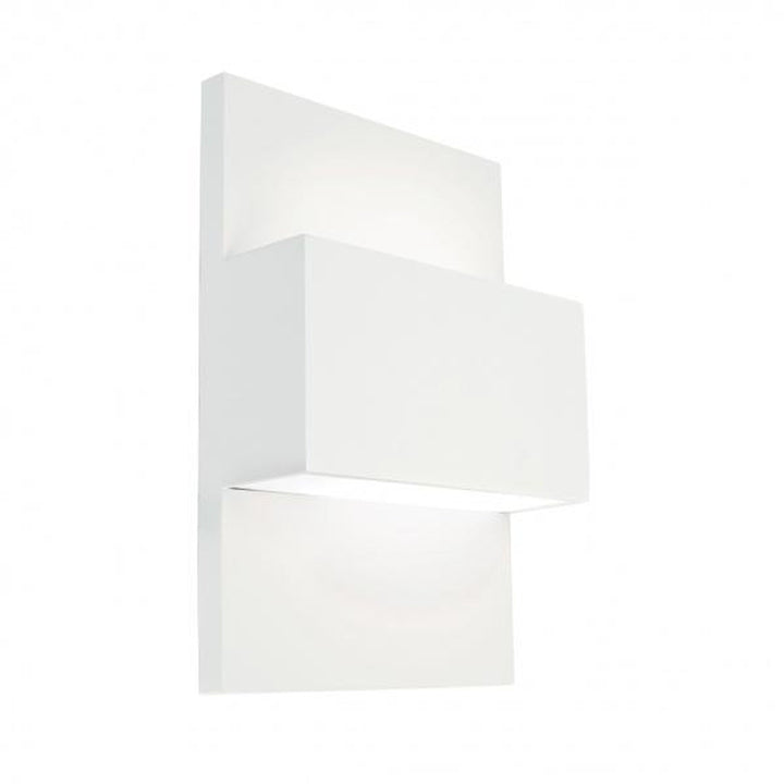 Geneve 874-Utebelysning vegg opp og ned-Norlys-Hvit-3101696-Lightup.no