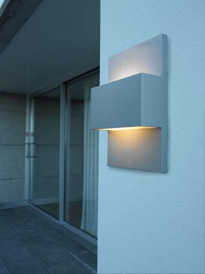 Geneve 874-Utebelysning vegg opp og ned-Norlys-Hvit-3101696-Lightup.no