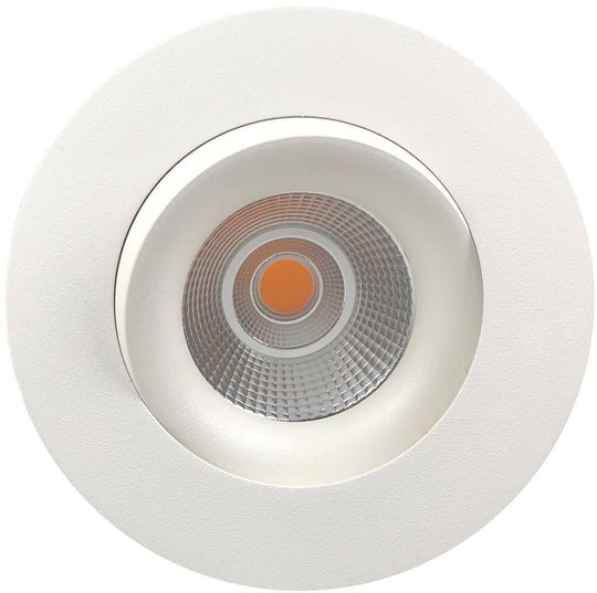 Georgia 360 lavtbyggende downlight 8W 2700K RA97 Dimbar IP44 - Hvit-Downlight lavtbyggende-NorDesign-Hvit-190972706v3-Lightup.no