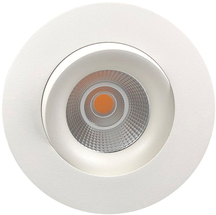 Georgia 360 lavtbyggende downlight 8W 2700K RA97 Dimbar IP44 - Hvit-Downlight lavtbyggende-NorDesign-Hvit-190972706v3-Lightup.no