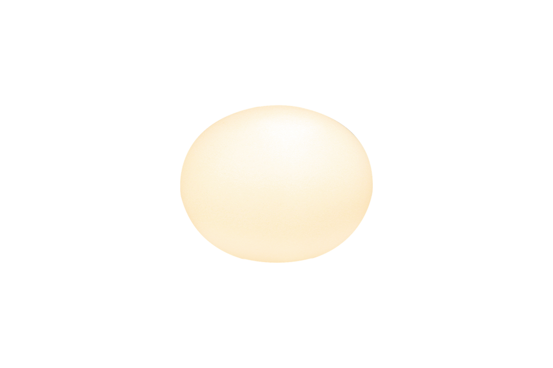 Globus bordlampe 13 cm - Hvit-Bordlamper-Aneta Lighting-Hvit prikkete-Lightup.no