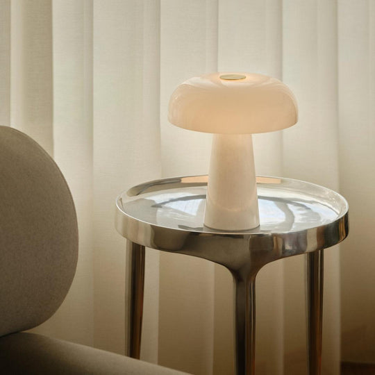 Glossy Mini - Marmor-Bordlamper-DFTP-Beige-2520015009-Lightup.no