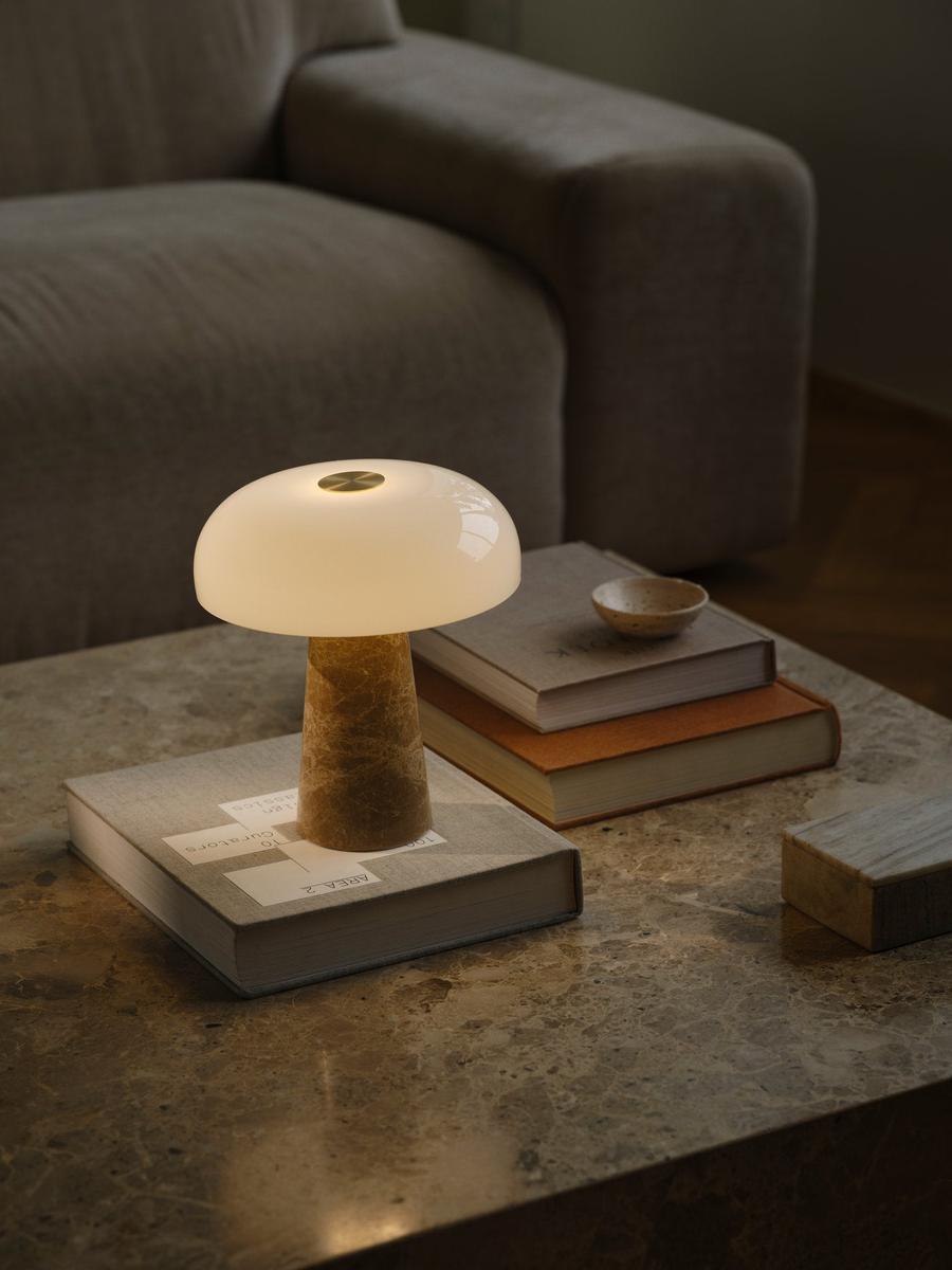 Glossy Mini - Marmor-Bordlamper-DFTP-Beige-2520015009-Lightup.no