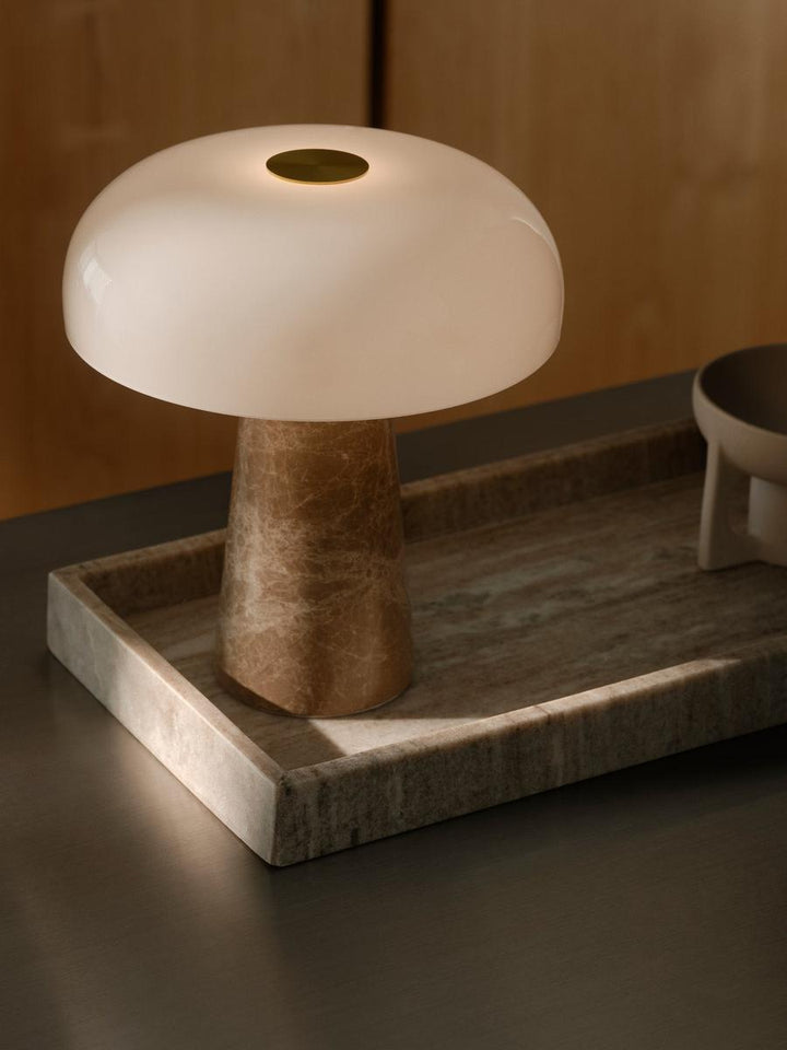 Glossy Mini - Marmor-Bordlamper-DFTP-Beige-2520015009-Lightup.no