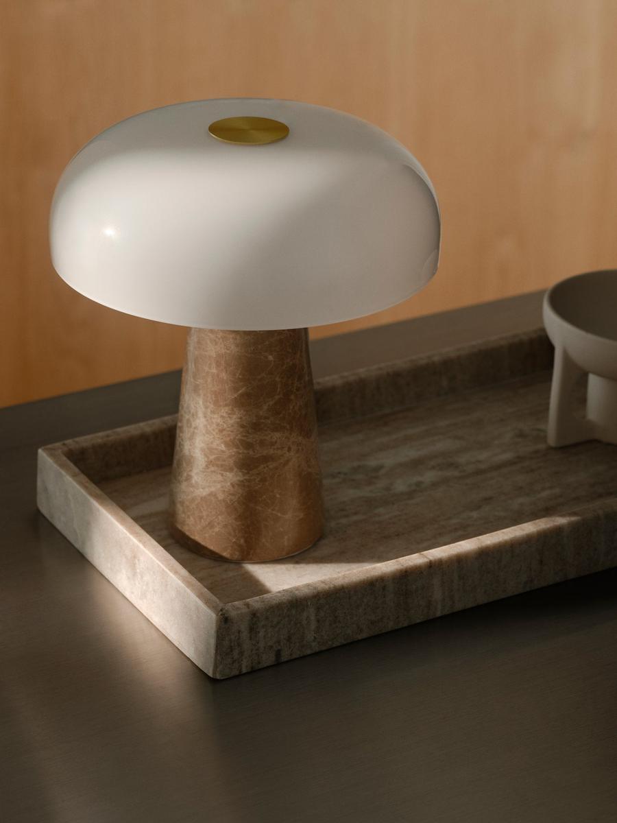 Glossy Mini - Marmor-Bordlamper-DFTP-Beige-2520015009-Lightup.no