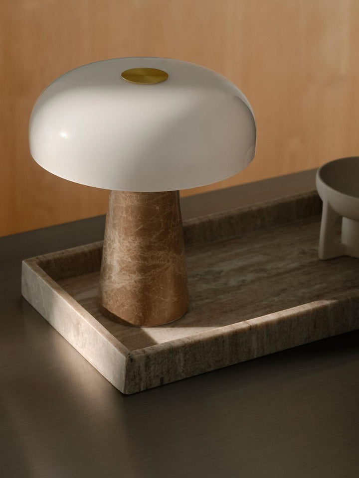 Glossy Mini - Marmor-Bordlamper-DFTP-Beige-2520015009-Lightup.no