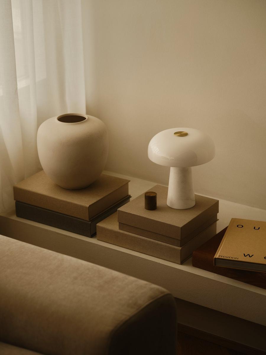 Glossy Mini - Marmor-Bordlamper-DFTP-Beige-2520015009-Lightup.no