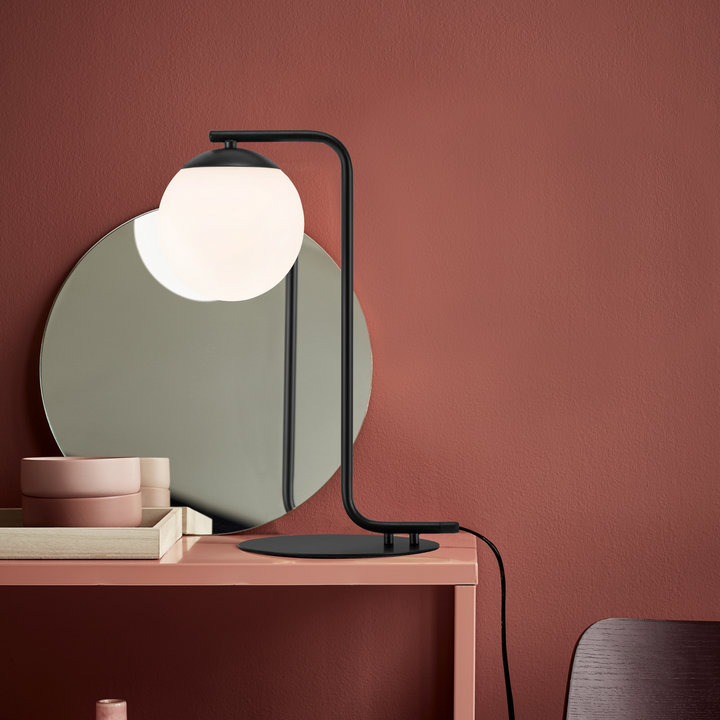 Grant bordlampe-Bordlamper-Nordlux-Svart / Opal-46635003-Lightup.no