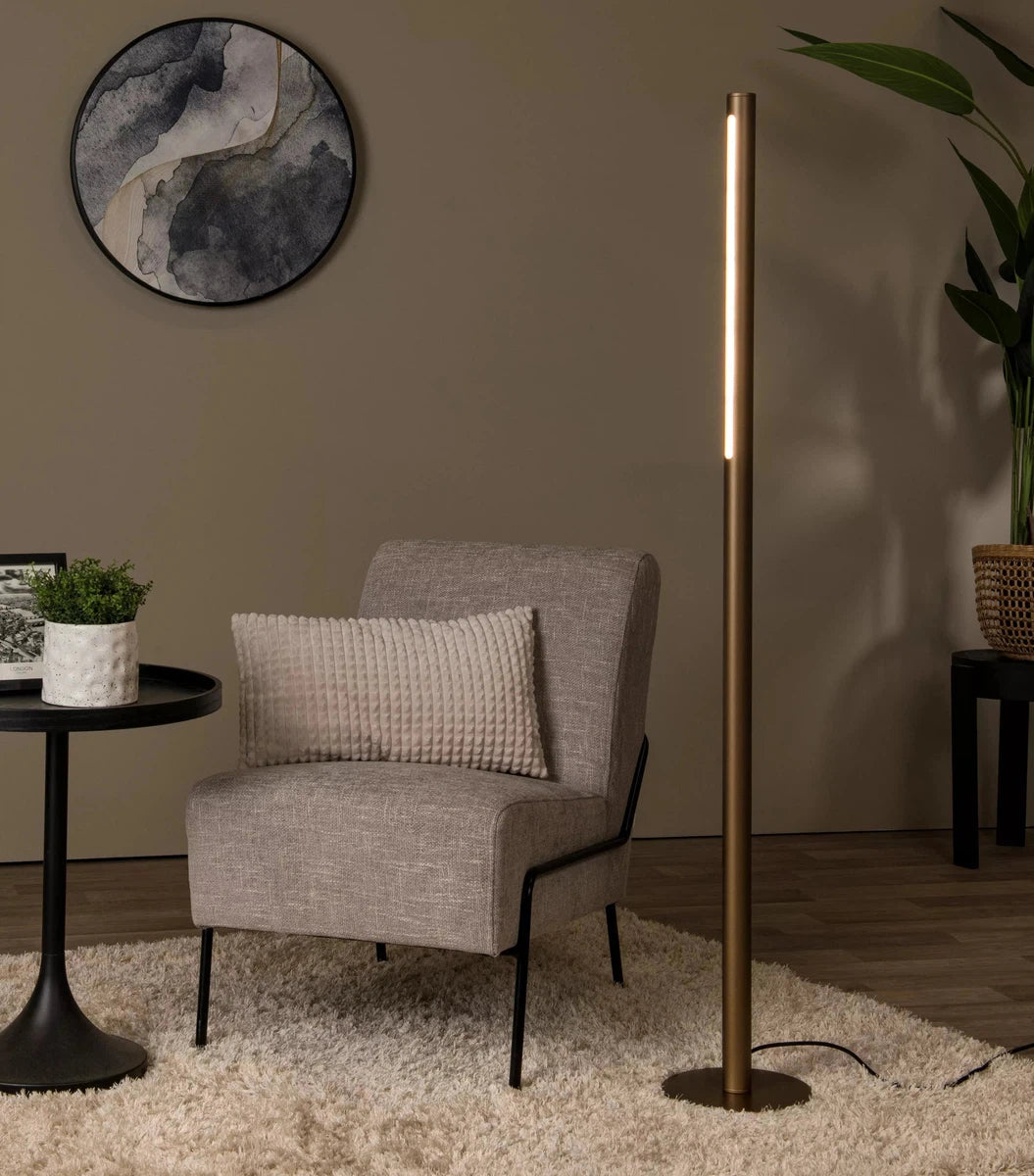 Griffith gulvlampe 18W 140 cm - Dimbar-Gulvlamper-Lucide-Bronse-LC24703/17/04-Lightup.no