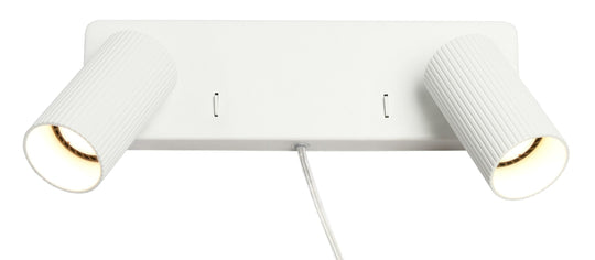 Grooves K2 vegglampe-Vegglamper-NorDesign-Svart-771110205-Lightup.no