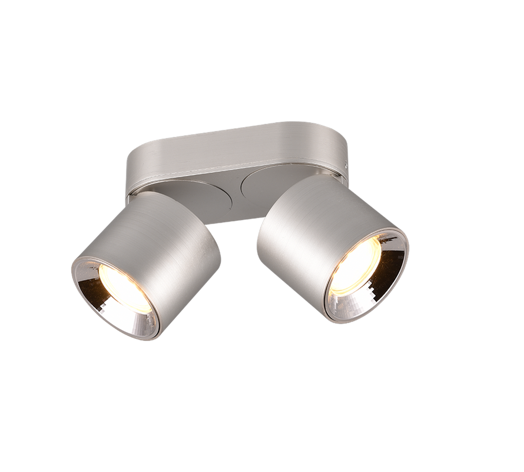 Guayana takspot 2-lys GU10 - Kan felles inn i tak-Taklamper-Trio Lighting-Svart-trl__651000232-Lightup.no