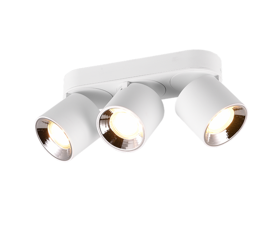 Guayana takspot 3-lys GU10 - Kan felles inn i tak-Taklamper-Trio Lighting-Svart-trl__651000332-Lightup.no