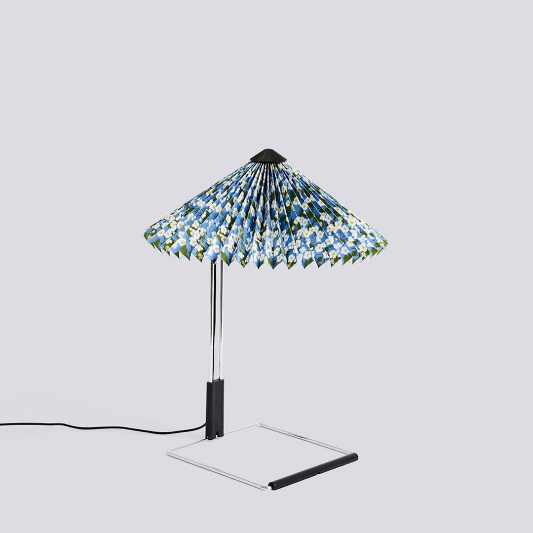 HAY X Liberty Matin bordlampe Small - Krom - Mitsi-Bordlamper-HAY-Krom / Mitsi-HAY__AE394-A577-AN46-Lightup.no
