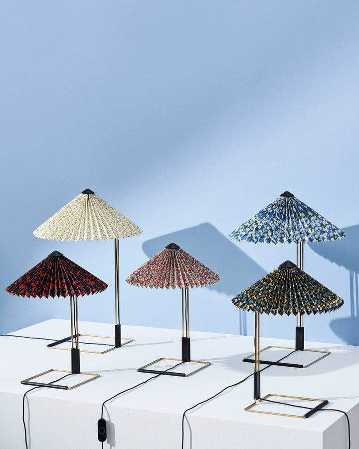 HAY X Liberty Matin bordlampe Small - Messing - Cherry Drop-Bordlamper-HAY-Messing / Cherry Drop-HAY__AC070-A577-AN44-Lightup.no
