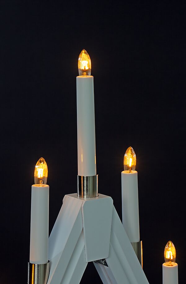 Halland adventsstake 7-lys  - Sammenleggbar
