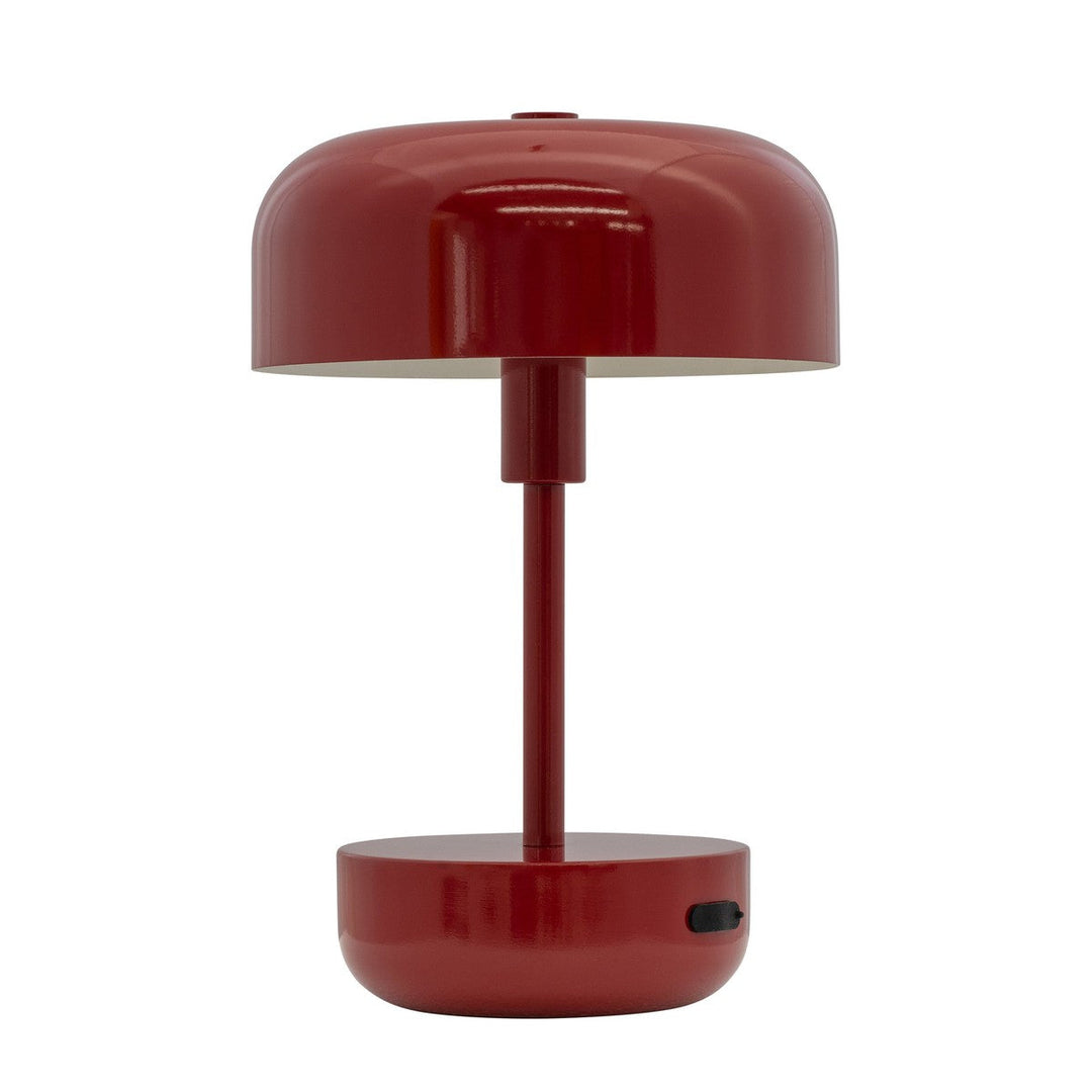Haipot oppladbar bordlampe 3000 Kelvin 3W IP44-Bordlamper-Dyberg Larsen-Svart-DL-7202-Lightup.no