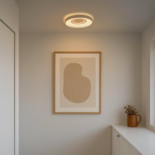 Halyna taklampe 39,5 cm 2700/3000/4000 kelvin 24W - Dimbar-Taklamper-Nordlux-Hvit-2610136001-Lightup.no