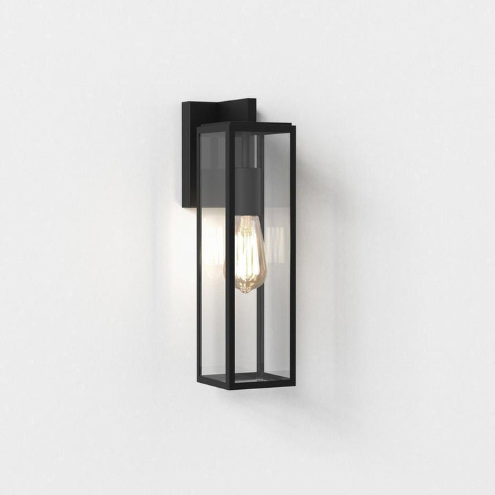 Harvard Lantern vegglampe utendørs IP44 - Svart-Utebelysning vegg klassisk-Astro Lighting-Svart-Asg__1402011-Lightup.no