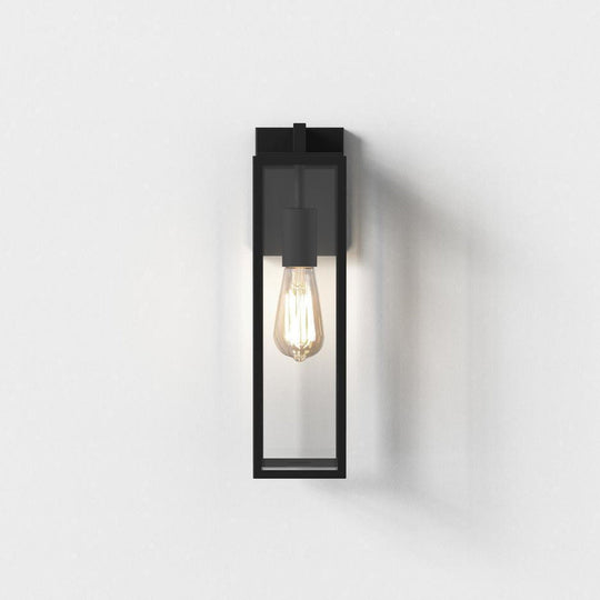 Harvard Lantern vegglampe utendørs IP44 - Svart-Utebelysning vegg klassisk-Astro Lighting-Svart-Asg__1402011-Lightup.no