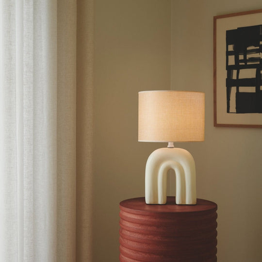Haze bordlampe - Beige-Bordlamper-Nordlux-Beige-2412705009-Lightup.no