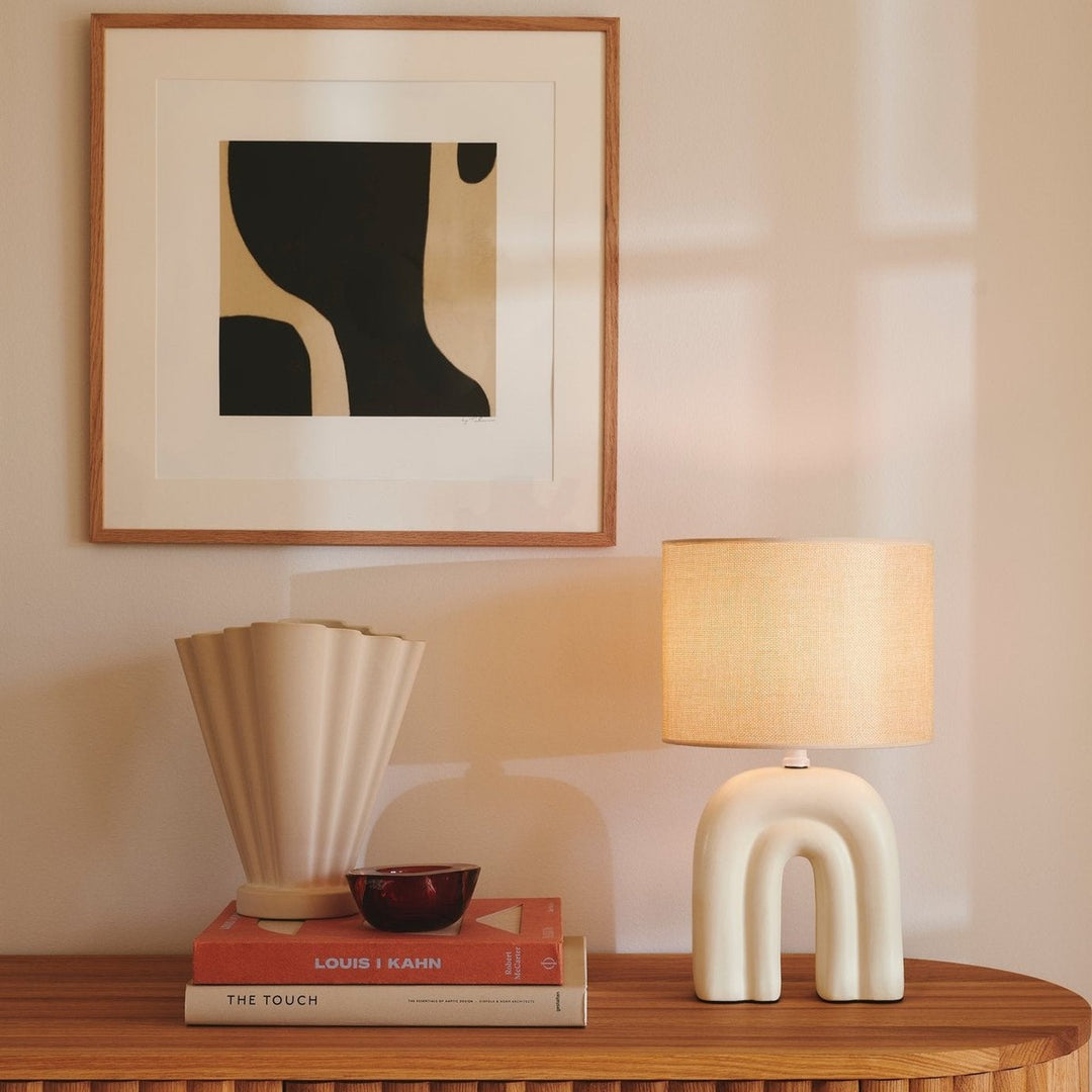 Haze bordlampe - Beige-Bordlamper-Nordlux-Beige-2412705009-Lightup.no