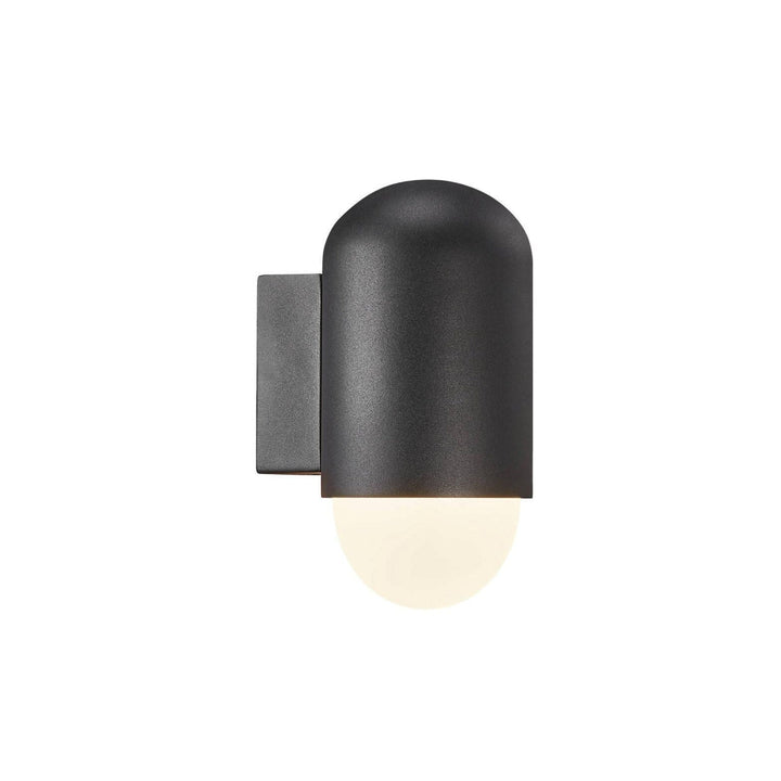 Heka vegglampe utendørs ned IP44-Utebelysning vegg opp og ned-Nordlux-Svart-2118211003-Lightup.no