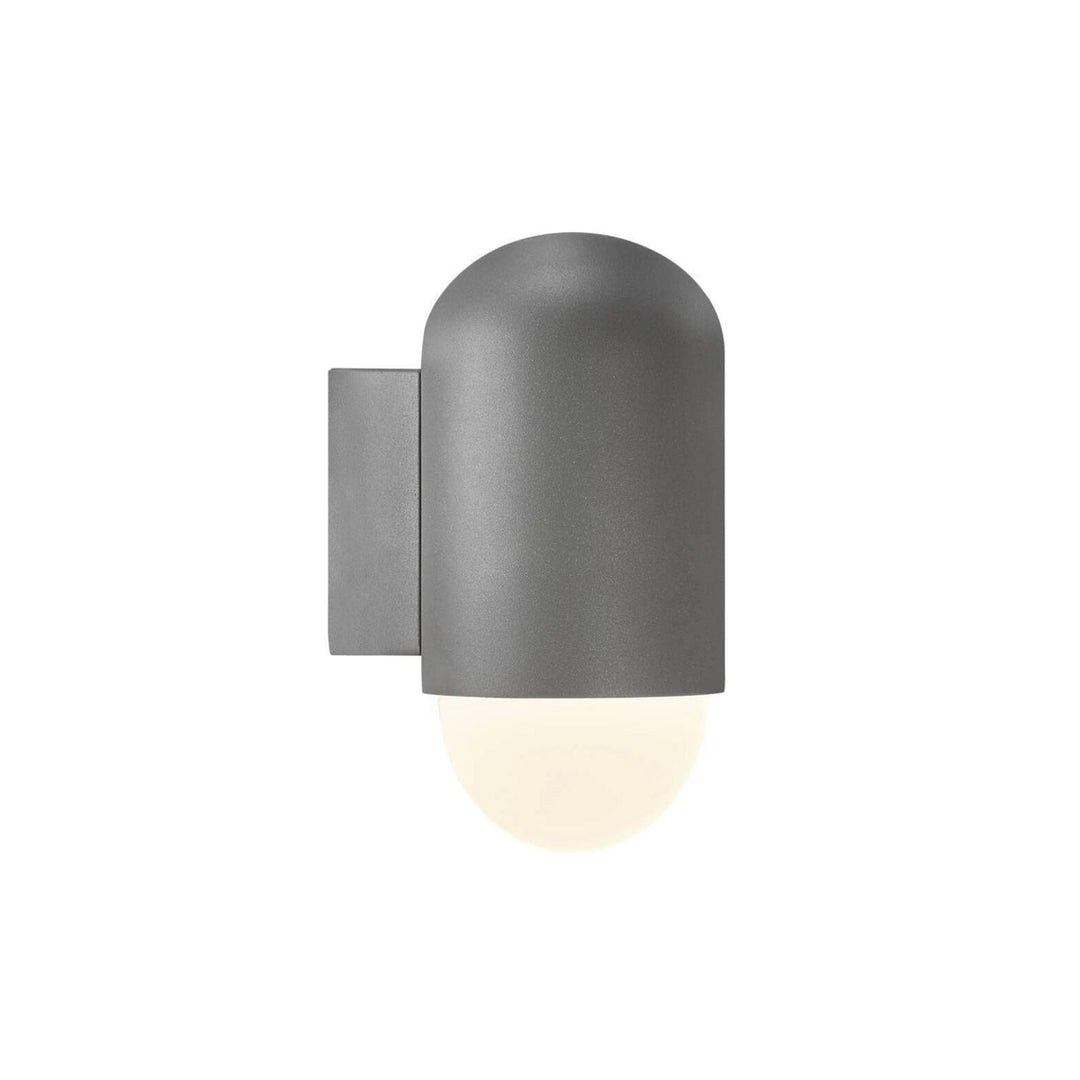 Heka vegglampe utendørs ned IP44-Utebelysning vegg opp og ned-Nordlux-Svart-2118211003-Lightup.no