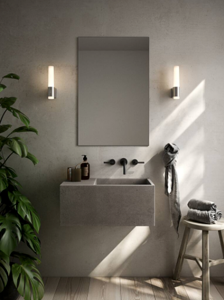 Helva Night vegglampe baderom IP44-Baderomsbelysning vegglamper-Nordlux-Krom-2015301033-Lightup.no