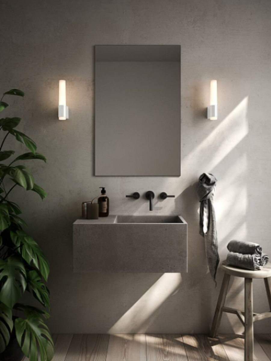 Helva Night vegglampe baderom IP44-Baderomsbelysning vegglamper-Nordlux-Krom-2015301033-Lightup.no