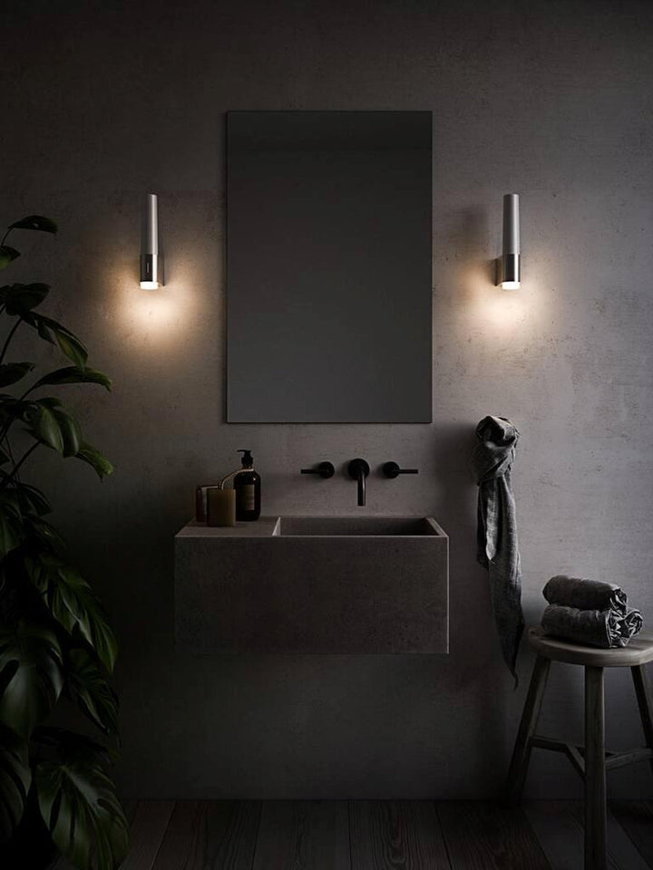 Helva Night vegglampe baderom IP44-Baderomsbelysning vegglamper-Nordlux-Krom-2015301033-Lightup.no