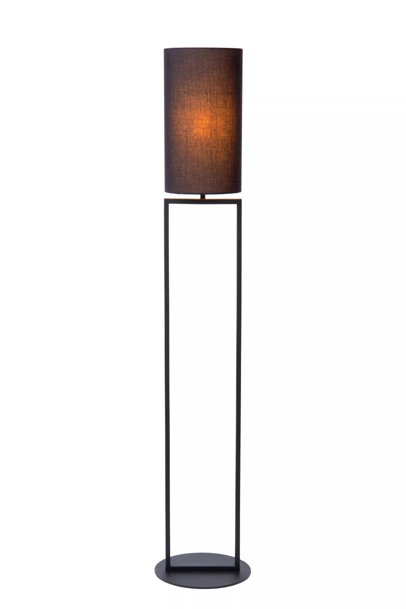 Herman gulvlampe 137 cm-Gulvlamper-Lucide-Svart-LC30762/81/30-Lightup.no