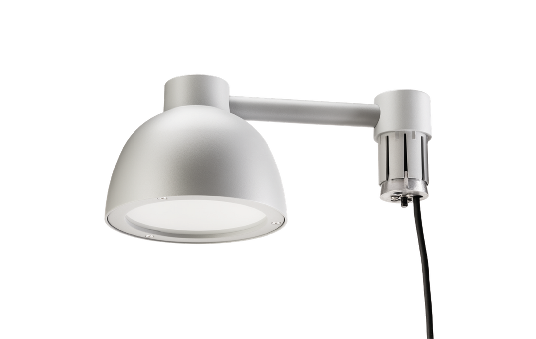 Herning mini stolpehode 8/17W 3000/4000 Kelvin - Dimbar-Utebelysning pullert-Sg Armaturen As-Grå-3170520-Lightup.no
